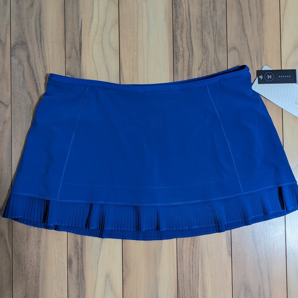NWT! Lululemon City Sky Run By Skirt In Harbor Blue Size 12